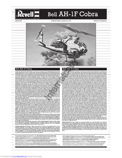 REVELL Bell AH-1F Cobra Assembly Manual