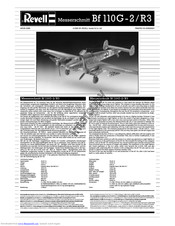 REVELL Messerschmitt BF 110G-2/R3 Assembly Manual