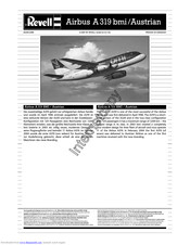 REVELL Airbus A 319 Austrian Assembly Manual