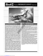 REVELL Mirage 2000 C Assembly Manual