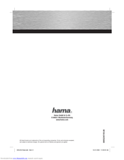 Hama S1110 Operating	 Instruction