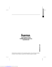 Hama Nano-Bluetooth-USB-Adapter Operating	 Instruction