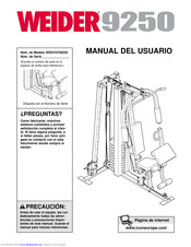 Weider 9250 Manual Del Usuario
