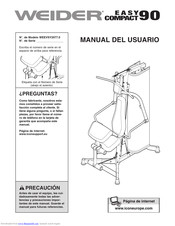 Weider Easy Compact 90 Manual Del Usuario