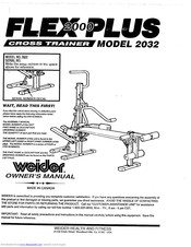 Weider 2032 Owner's Manual