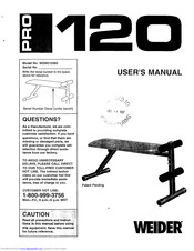 Weider PRO 120 User Manual