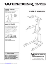 Weider WEBE1494.1 User Manual