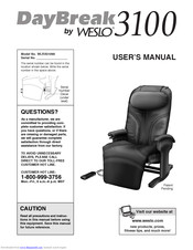 Weslo Daybreak 3100 Manual