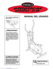 Weslo WLEMEL09910 Manual Del Usuario