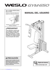 Weslo WLEVSY1826.0 Manual Del Usuario