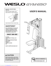 Weslo WLEVSY1826.0 User Manual