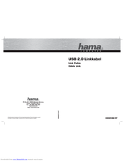 Hama 49247 Operating	 Instruction