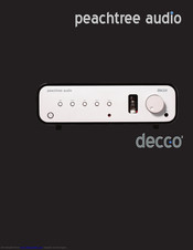 Peachtree Audio Decco2 Owner's Manual