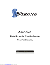 Strong SRT 5022 User Manual