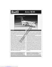 REVELL Avro RJ 85 Assembly Manual
