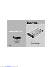 Hama 62707 Operating	 Instruction