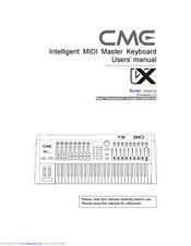 CME VX7 User Manual