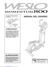 Weslo WLEVEL2485.0 Manual Del Usuario