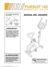 Weslo WLEVEX12920 Manual Del Usuario