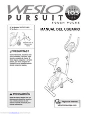 Weslo WLEVEX19831 Manual Del Usuario