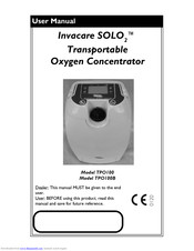 Invacare SOLO2 TPO100 User Manual
