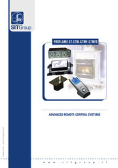 SITGroup Proflame GTMFS Operating Instructions Manual