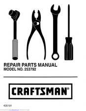 Craftsman 253792 Repair Parts Manual