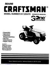 Craftsman 917.255470 Owner's Manual
