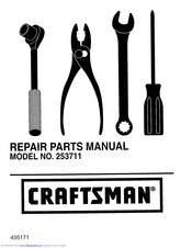 Craftsman 253711 Repair Parts Manual