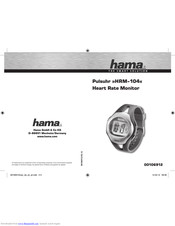Hama HRM-104 Operating Instructions Manual