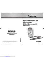 Hama Digital Compas Operating Instructions Manual