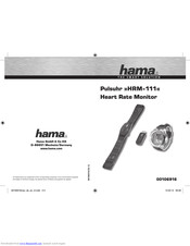 Hama HRM-111 Operating Instructions Manual