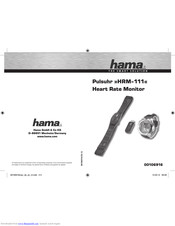 Hama HRM-111 Operating Instructions Manual