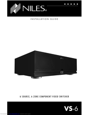 Niles VS-6 Installation Manual