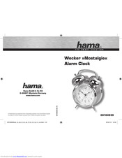 Hama Nostalgie Operating Instructions Manual