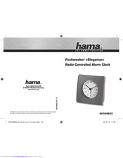 Hama 104925 Operating Instructions Manual