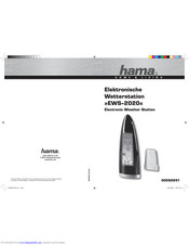 Hama EWS-2020 Operating Instructions Manual