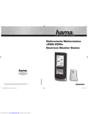 Hama EWS-2050 Operating Instructions Manual