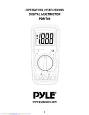 Pyle PDMT08 Manual