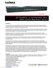 Edimax ES-5226RS Specifications