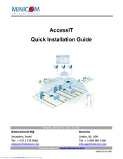 Minicom AccessIT Quick Installation Manual
