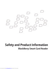 Blackberry Smart Card Reader Product Manual