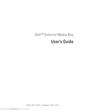 Dell 313-4491 - Media Base Docking Station User Manual