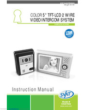 SVAT VISS7500 Instruction Manual