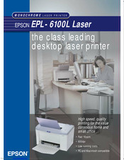 Epson EPL-6100L Specifications