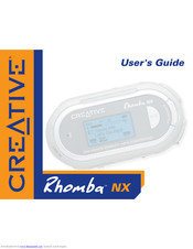 Creative Rhomba NX User Manual