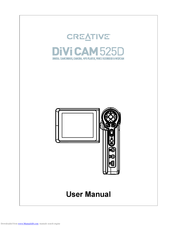 Creative DiViCAM 525D User Manual