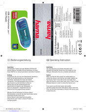 Hama 114730 Operating Instructions