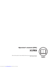 Husqvarna 327ES Operator's Manual