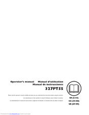 Husqvarna 327PT5S Operator's Manual